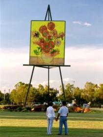 Van Gogh Sunflower Painting - Southport Accommodation 0