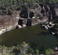 Macintyre Falls lookout - Southport Accommodation
