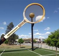 Barellans Big Tennis Racquet - Southport Accommodation