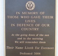 Koumala War Memorial - Accommodation Southport