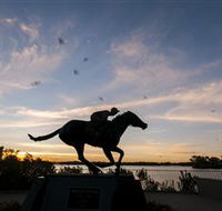 Black Caviar Statue - Southport Accommodation