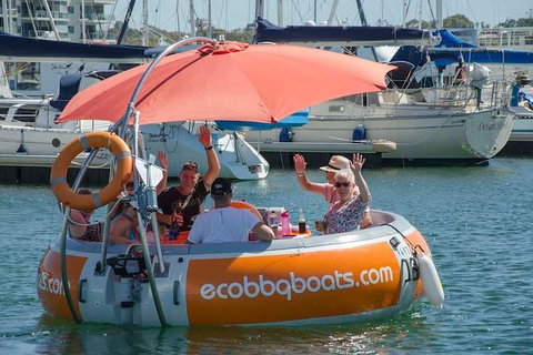 Self-Drive BBQ Boat Hire Mandurah - Group Of 7 - 10 People - Accommodation Southport 0