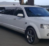 Hobart Airport Transfers in Stretch Limousine up to 8 people 150 dollars total.