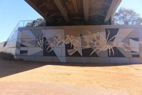 Berri Bridge Mural - Southport Accommodation 0