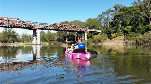 Canoeing At Clarence Town - Southport Accommodation 0