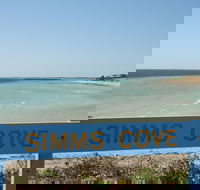 Simms Cove lookout and beach Moonta Bay - Accommodation Southport