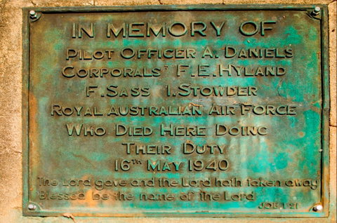Avro Anson A4-4 Memorial - Southport Accommodation 1