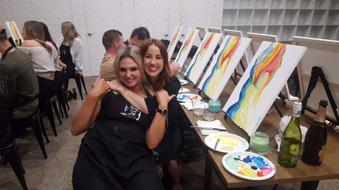 Paint And Sip Experience - Southport Accommodation 2