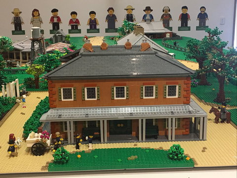 Rouse Hill House And Farm In Lego Bricks - Accommodation Southport 0