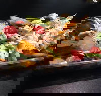 Caribbean Charcoal Chicken  Burgers - Southport Accommodation