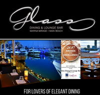 Glass Dining  Lounge Bar - Southport Accommodation