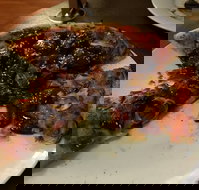 Old Stables Wood Fired Kitchen - Accommodation Southport