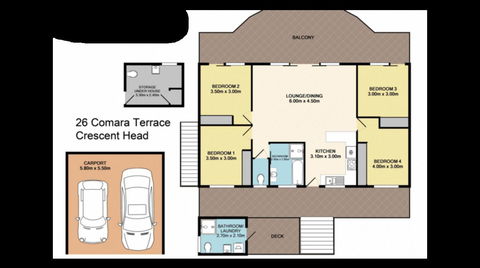 Coastwatch, 26 Comara Terrace - Southport Accommodation 12