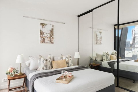 A 2 Bed 3min To Melbourne Central With Parking - Southport Accommodation 4