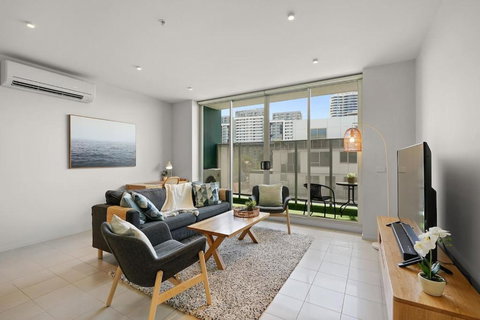 A River-side 2bdm Footscray Oasis + Parking - Accommodation Southport 4