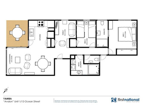 Avalon 1 - Overlooking Beautiful Convent Beach - Accommodation Southport 2