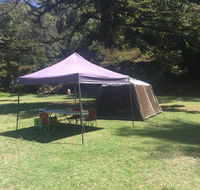 Basin Ku-ring-gai Campsite Set Up - Southport Accommodation