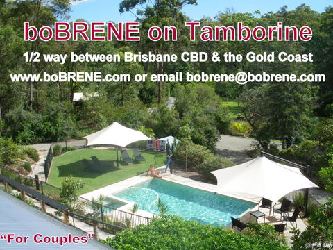 BoBRENE On Tamborine Nude Retreat - Cosy Chalet - Southport Accommodation 0