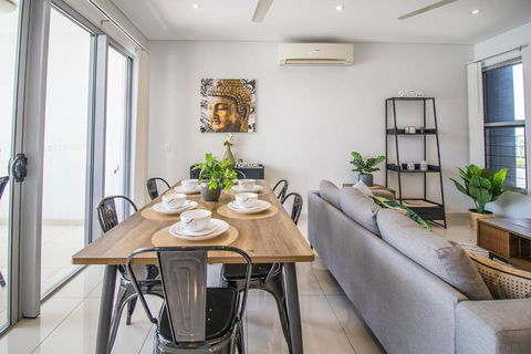 ZEN CENTRAL CBD - Affordable 3-Bdrm Apt In The Heart Of Darwin City - Southport Accommodation 3