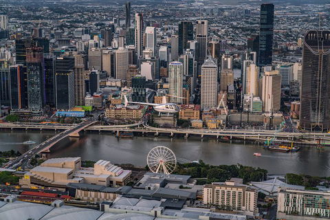 Private Helicopter Scenic Tour Of Brisbane - 25min - Southport Accommodation 4