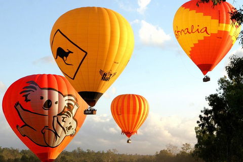Natural Bridge & Springbrook Waterfalls Tour + Hot Air Balloon With Breakfast - Southport Accommodation 0