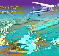 Scenic Flight - Great Barrier Reef Heart Reef Whitehaven Beach  Hill Inlet - Accommodation Southport