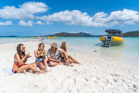 Ocean Rafting Tour To Whitehaven Beach, Hill Inlet Lookout & Top Snorkel Spots - Accommodation Southport 0