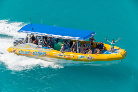 Ocean Rafting Tour To Whitehaven Beach, Hill Inlet Lookout & Top Snorkel Spots - Accommodation Southport 2