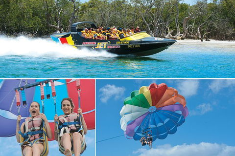 Gold Coast Jetboat And Parasail Combo - For 2 People - Southport Accommodation 1