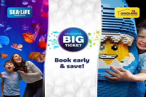 Melbourne BIG Ticket - LEGOLAND Discovery And SEA LIFE Melbourne - Southport Accommodation 4