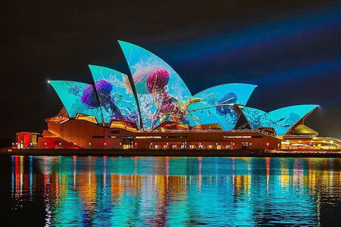 Vivid 90-Minute Sydney Harbour Intimate Catamaran Cruise With Canapes - Southport Accommodation 2